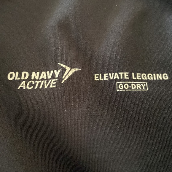 Old Navy Active Elevate Legging Go-Dry Size S Black - Picture 3 of 5